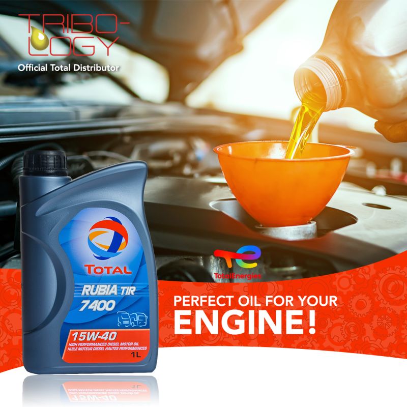 Total Diesel Engine Oil-Rubia Tir