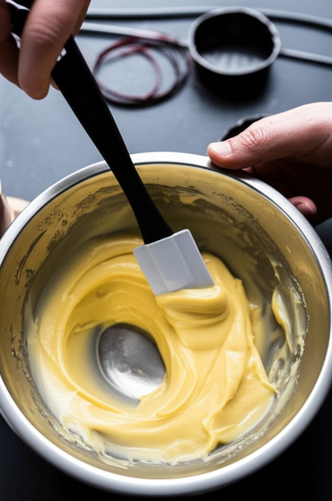Generate a high-quality, relevant image prompt for an article about: how to make grease lubricant: A