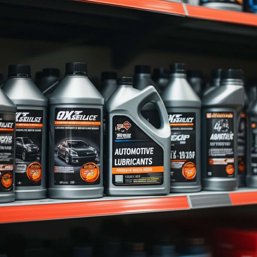 Generate a high-quality, relevant image prompt for an article about: how to Sell Automotive Lubrican